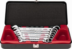 Blackhawk by Proto - 8 Piece, 5/16" to 3/4", Combination Wrench Set - Inch Measurement Standard, Full Polish Finish, Comes in Case - Benchmark Tooling