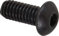 Value Collection - 5/16-18 UNC Hex Socket Drive, Button Screw - Alloy Steel, Black Oxide Finish, Fully Threaded, 3/4" Length Under Head - Benchmark Tooling