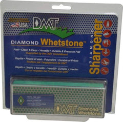 DMT - 6" Long x 2" Wide x 3/4" Thick, Diam ond Sharpening Stone - Rectangle, 1200 Grit, Extra Fine Grade - Benchmark Tooling