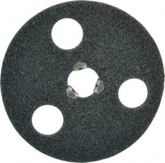 Norton - 4-1/2" Very Fine Grade Aluminum Oxide Deburring Disc - Quick Change Connection - Benchmark Tooling