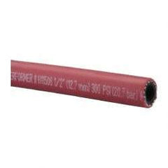 Eaton - 1/2" ID x 7/8" OD CTL Oil Resistant Air Hose - 300 Working psi, -40 to 160°F, Red - Benchmark Tooling