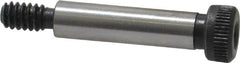 Value Collection - 1/4" Shoulder Diam x 1" Shoulder Length, #10-24 UNC, Hex Socket Shoulder Screw - 8 Alloy Steel, Uncoated, 0.357 to 3/8" Head Diam - Benchmark Tooling