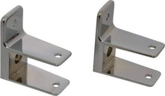 Value Collection - Washroom Partition Pilaster to Wall Bracket Kit - Compatible with Toilet Stalls - Benchmark Tooling