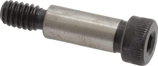 Value Collection - 5/16" Shoulder Diam x 3/4" Shoulder Length, 1/4-20 UNC, Hex Socket Shoulder Screw - 8 Alloy Steel, Uncoated, 0.419 to 0.438" Head Diam - Benchmark Tooling