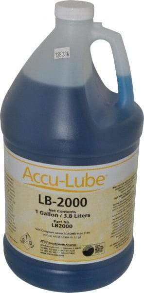 Accu-Lube - Accu-Lube LB-2000, 1 Gal Bottle Cutting & Sawing Fluid - Natural Ingredients, For Broaching, Drilling, Grinding, Machining, Spline Rolling, Tapping - Benchmark Tooling