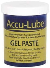 Accu-Lube - Accu-Lube, 8 oz Jar Cutting Fluid - Natural Ingredients, For Drilling, Reaming, Tapping - Benchmark Tooling