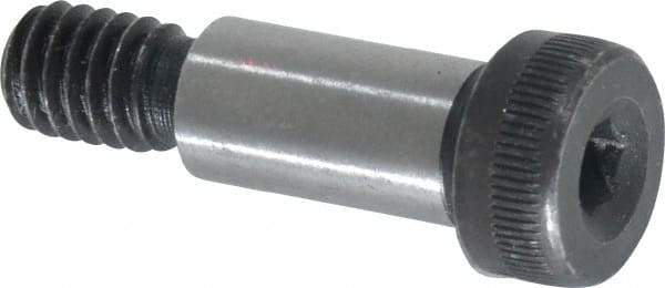 Value Collection - 3/8" Shoulder Diam x 3/4" Shoulder Length, 5/16-18 UNC, Hex Socket Shoulder Screw - 8 Alloy Steel, Uncoated, 0.543 to 0.562" Head Diam - Benchmark Tooling