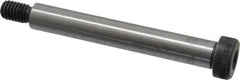 Value Collection - 1/2" Shoulder Diam x 3-1/2" Shoulder Length, 3/8-16 UNC, Hex Socket Shoulder Screw - 8 Alloy Steel, Uncoated, 0.729 to 3/4" Head Diam - Benchmark Tooling