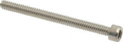 Value Collection - #2-56 UNC Hex Socket Drive, Socket Cap Screw - Grade 18-8 Stainless Steel, 1" Length Under Head - Benchmark Tooling