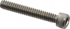 Value Collection - #4-40 UNC Hex Socket Drive, Socket Cap Screw - Grade 18-8 Stainless Steel, 3/4" Length Under Head - Benchmark Tooling