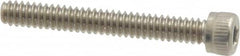 Value Collection - #4-40 UNC Hex Socket Drive, Socket Cap Screw - Grade 18-8 Stainless Steel, 7/8" Length Under Head - Benchmark Tooling