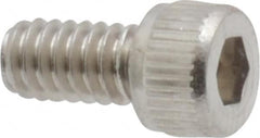 Value Collection - #5-40 UNC Hex Socket Drive, Socket Cap Screw - Grade 18-8 Stainless Steel, 1/4" Length Under Head - Benchmark Tooling