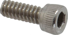 Value Collection - #6-32 UNC Hex Socket Drive, Socket Cap Screw - Grade 18-8 Stainless Steel, 3/8" Length Under Head - Benchmark Tooling