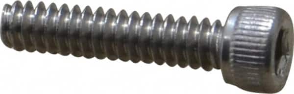 Value Collection - #6-32 UNC Hex Socket Drive, Socket Cap Screw - Grade 18-8 Stainless Steel, 5/8" Length Under Head - Benchmark Tooling