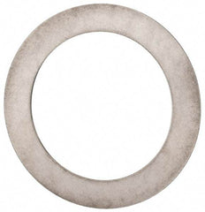 Made in USA - 0.024" Thick, 1-1/4" Inside x 1-3/4" OD, Round Shim - Uncoated 302/304 Stainless Steel - Benchmark Tooling