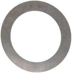 Made in USA - 0.003" Thick, 1-1/4" Inside x 1-3/4" OD, Round Shim - Uncoated 302/304 Stainless Steel - Benchmark Tooling