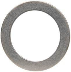 Made in USA - 0.048" Thick, 1-1/4" Inside x 1-3/4" OD, Round Shim - Uncoated 302/304 Stainless Steel - Benchmark Tooling