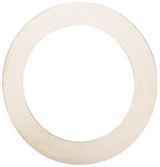 Made in USA - 0.006" Thick, 1-1/4" Inside x 1-3/4" OD, Round Shim - Uncoated 302/304 Stainless Steel - Benchmark Tooling