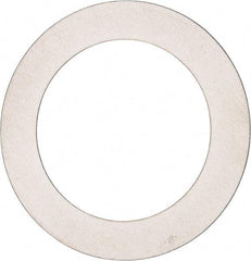 Made in USA - 0.012" Thick, 1-3/8" Inside x 1-7/8" OD, Round Shim - Uncoated 302/304 Stainless Steel - Benchmark Tooling