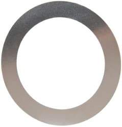 Made in USA - 0.006" Thick, 1-3/8" Inside x 1-7/8" OD, Round Shim - Uncoated 302/304 Stainless Steel - Benchmark Tooling