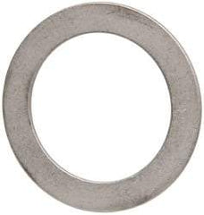 Made in USA - 0.048" Thick, 1-1/2" Inside x 2-1/8" OD, Round Shim - Uncoated 302/304 Stainless Steel - Benchmark Tooling