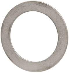 Made in USA - 0.06" Thick, 1-1/2" Inside x 2-1/8" OD, Round Shim - Uncoated 302/304 Stainless Steel - Benchmark Tooling