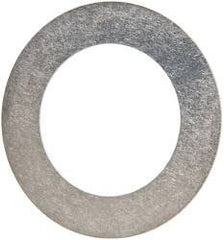 Made in USA - 0.02" Thick, 1-3/4" Inside x 2-3/4" OD, Round Shim - Uncoated 302/304 Stainless Steel - Benchmark Tooling