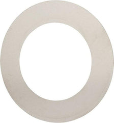 Made in USA - 0.005" Thick, 1-3/4" Inside x 2-3/4" OD, Round Shim - Uncoated 302/304 Stainless Steel - Benchmark Tooling