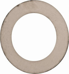 Made in USA - 0.008" Thick, 1-3/4" Inside x 2-3/4" OD, Round Shim - Uncoated 302/304 Stainless Steel - Benchmark Tooling