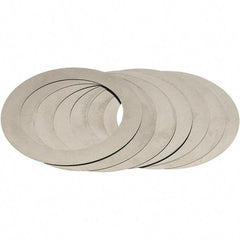 Made in USA - 0.003" Thick, 2" Inside x 2-3/4" OD, Round Shim - Uncoated 302/304 Stainless Steel - Benchmark Tooling