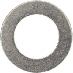 Made in USA - 0.016" Thick, 3/8" Inside x 5/8" OD, Round Shim - 5/16" Screw, Uncoated 316 Stainless Steel - Benchmark Tooling