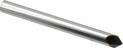 Niagara Cutter - 1/4" Diam 2 Flute Single End Solid Carbide Chamfer Mill - Benchmark Tooling