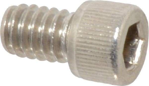 Value Collection - 1/4-20 UNC Hex Socket Drive, Socket Cap Screw - Grade 18-8 Stainless Steel, 3/8" Length Under Head - Benchmark Tooling
