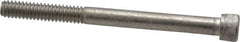 Value Collection - 1/4-20 UNC Hex Socket Drive, Socket Cap Screw - Grade 18-8 Stainless Steel, Partially Threaded, 3" Length Under Head - Benchmark Tooling