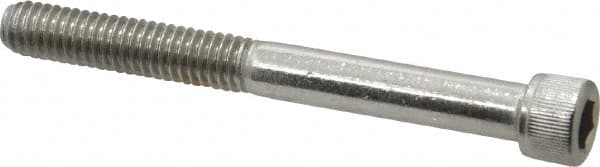 Value Collection - 5/16-18 UNC Hex Socket Drive, Socket Cap Screw - Grade 18-8 Stainless Steel, Partially Threaded, 3" Length Under Head - Benchmark Tooling