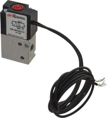 ARO/Ingersoll-Rand - 1/8", 3-Way Body Ported Stacking Solenoid Valve - 24 VDC, 0.2 CV Rate, 2.4" High - Benchmark Tooling