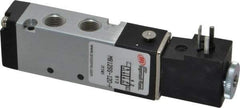 ARO/Ingersoll-Rand - 1/8", 4-Way 2-Position Sierra Stacking Solenoid Valve - 120 VAC, 0.7 CV Rate, 0.71" High - Benchmark Tooling