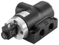 ARO/Ingersoll-Rand - 3/8", K Series 4-Way High Flow Stacking Solenoid Valve - 120 VAC, 2.3 CV Rate, 2.56" High - Benchmark Tooling