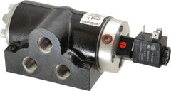 ARO/Ingersoll-Rand - 3/8", K Series 4-Way High Flow Stacking Solenoid Valve - 120 VAC, 2.3 CV Rate, 2.56" High - Benchmark Tooling