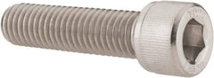 Value Collection - 1/2-13 UNC Hex Socket Drive, Socket Cap Screw - Grade 18-8 Stainless Steel, Fully Threaded, 2" Length Under Head - Benchmark Tooling