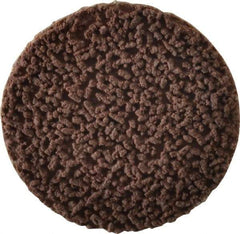 Made in USA - 1-1/2" Disc Diam, 180 Grit, Aluminum Oxide Quick Change Disc - Type R Attaching System, Coated, Brown, Very Fine Grade - Benchmark Tooling