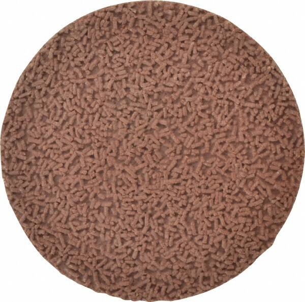 Made in USA - 2" Disc Diam, 400 Grit, Aluminum Oxide Quick Change Disc - Type R Attaching System, Coated, Brown, Super Fine Grade - Benchmark Tooling