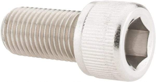 Value Collection - 3/8-24 UNF Hex Socket Drive, Socket Cap Screw - Grade 18-8 Stainless Steel, 3/4" Length Under Head - Benchmark Tooling