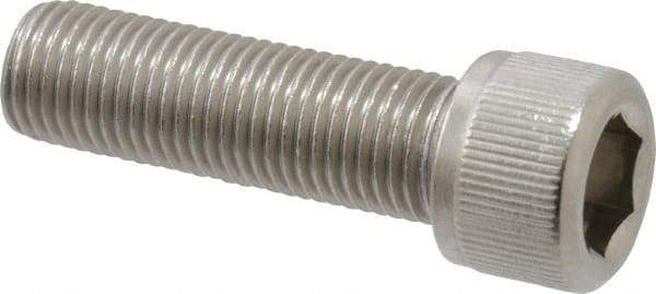 Value Collection - 3/8-24 UNF Hex Socket Drive, Socket Cap Screw - Grade 18-8 Stainless Steel, 1-1/4" Length Under Head - Benchmark Tooling