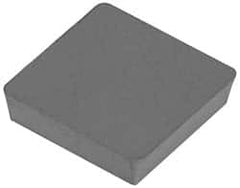 Hertel - SNG424 Grade HT10 Carbide Turning Insert - Uncoated, 90° Square, 1/2" Inscr Circle, 1/8" Thick, 1/16" Corner Radius - Benchmark Tooling