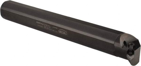 Hertel - 2-1/2" Min Bore Diam, 16" OAL, 2" Shank Diam, A-MDUN Indexable Boring Bar - DN.. Insert, Screw or Clamp Holding Method - Benchmark Tooling