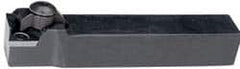 Hertel - CTAP, Left Hand Cut, 5/8" Shank Height x 5/8" Shank Width, Positive Rake Indexable Turning Toolholder - 4-1/2" OAL, TP..22 Insert Compatibility, Series Clamp Type - Benchmark Tooling