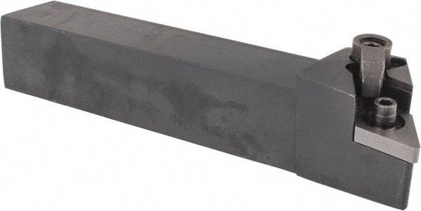 Hertel - MDJN, Left Hand Cut, 3° Lead Angle, 1" Shank Height x 1" Shank Width, Negative Rake Indexable Turning Toolholder - 6" OAL, DN..54. Insert Compatibility, Series Multi-Option - Benchmark Tooling