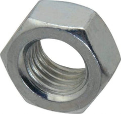 Value Collection - 3/4-10 UNC Grade C Hex Lock Nut with Distorted Thread - 1-1/8" Width Across Flats, 21/32" High, Cadmium Clear-Plated Finish - Benchmark Tooling