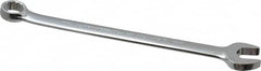 Proto - 18mm 12 Point Combination Wrench - 15° Offset Angle, 10-1/2" OAL, Steel, Chrome Finish - Benchmark Tooling